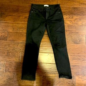 Madewell black Slim Boyjean